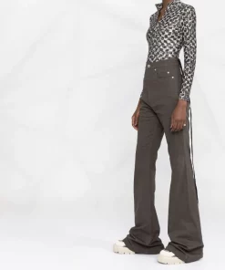 ( Nouvelle Collection ) Rick Owens Jean Bolan à Coupe évasée 78 DARK DUST 15 ( Nouvelle Collection ) Rick Owens Jean Bolan à Coupe évasée 78 DARK DUST -Rick Owens Soldes 18192986 39339719 600