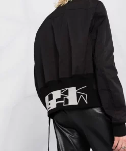 ( Nouvelle Collection ) Rick Owens Veste Bomber Flight Femme -Rick Owens Soldes 18192989 39343691 600