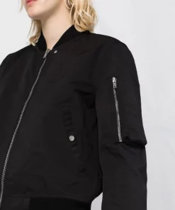 ( Nouvelle Collection ) Rick Owens Veste Bomber Flight Femme -Rick Owens Soldes 18192989 39459649 600