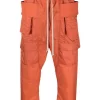 ( Nouvelle Collection ) Rick Owens 53 ORANGE Cropped Cargo Trousers Homme -Rick Owens Soldes 18193479 39631073 600