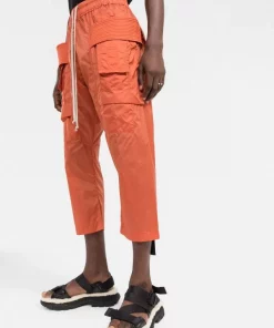 ( Nouvelle Collection ) Rick Owens 53 ORANGE Cropped Cargo Trousers Homme 11 ( Nouvelle Collection ) Rick Owens 53 ORANGE Cropped Cargo Trousers Homme -Rick Owens Soldes 18193479 39631078 600