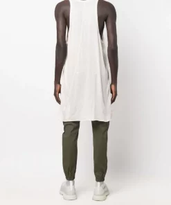 ( Nouvelle Collection ) Rick Owens Débardeur à Coupe Longue Homme -Rick Owens Soldes 18198470 39005723 600