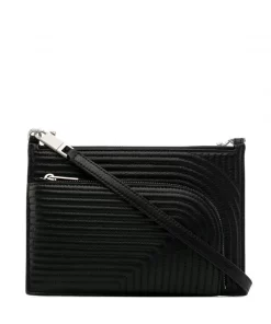 Rick Owens Sacoche Matelassé à Design Multi-poches Homme