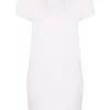 ( Nouvelle Collection ) Rick Owens 11 MILK T-shirt Mi-long En Maille Fine Femme -Rick Owens Soldes 18214871 38838336 600