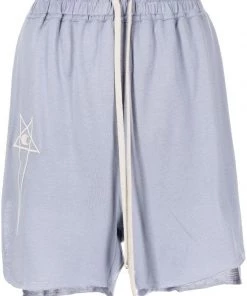 ( Nouvelle Collection ) Rick Owens 36 Short à Logo Brodé Femme