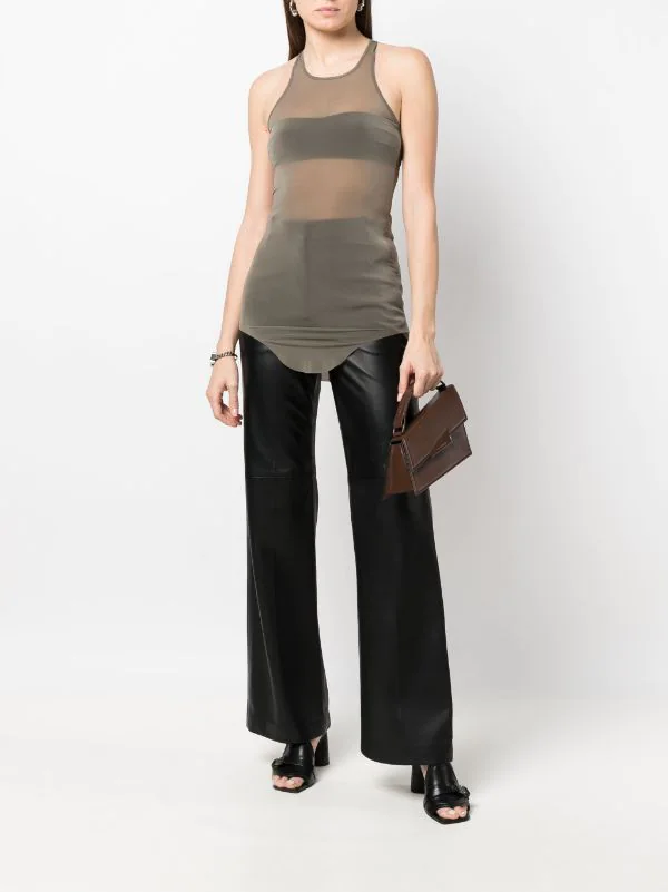 ( Nouvelle Collection ) Rick Owens Débardeur Transparent à Dos-nu 34 DUST 4 ( Nouvelle Collection ) Rick Owens Débardeur Transparent à Dos-nu 34 DUST – Image 2