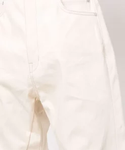 ( Nouvelle Collection ) Rick Owens 21 NATURAL Pantalon à Coupe Droite Homme -Rick Owens Soldes 18225406 38882023 600