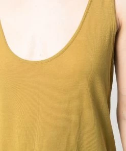 ( Nouvelle Collection ) Rick Owens Débardeur à Encolure Arrondie Femme -Rick Owens Soldes 18232901 38989886 600