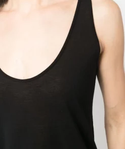 ( Nouvelle Collection ) Rick Owens Débardeur à Encolure Arrondie Femme -Rick Owens Soldes 18233063 39025325 600