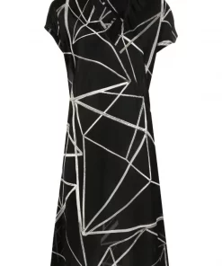 ( Nouvelle Collection ) Rick Owens Robe Portefeuille à Imprimé Géométrique Femme