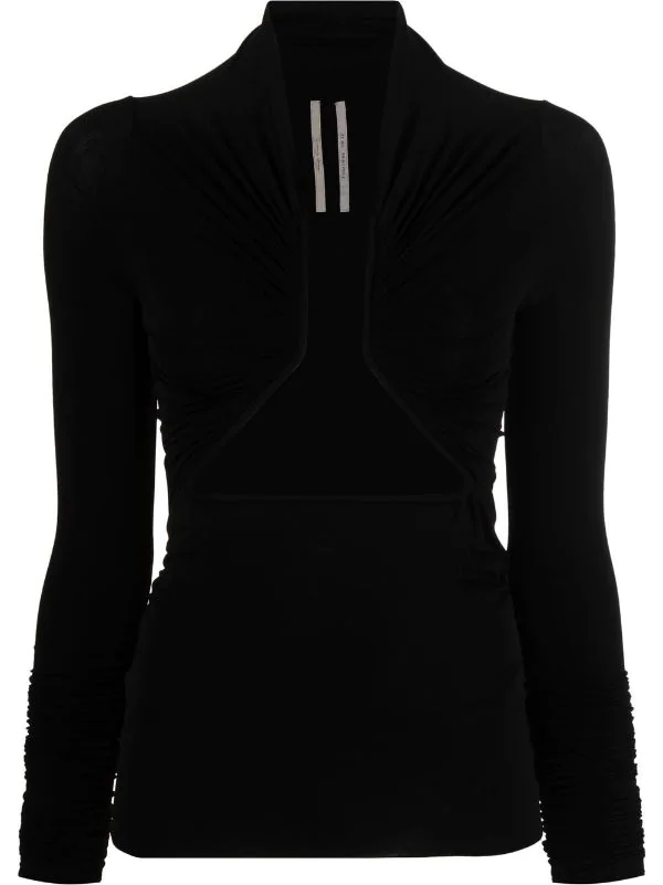 ( Nouvelle Collection ) Rick Owens Haut Prong à Design Ouvert 09 BLACK NERO 3 ( Nouvelle Collection ) Rick Owens Haut Prong à Design Ouvert 09 BLACK NERO