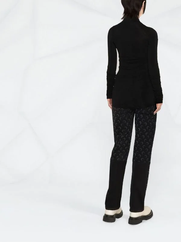 ( Nouvelle Collection ) Rick Owens Haut Prong à Design Ouvert 09 BLACK NERO 6 ( Nouvelle Collection ) Rick Owens Haut Prong à Design Ouvert 09 BLACK NERO – Image 4