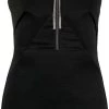 Rick Owens Haut-bustier à Découpe 09 BLACK -Rick Owens Soldes 18239499 39051982 600