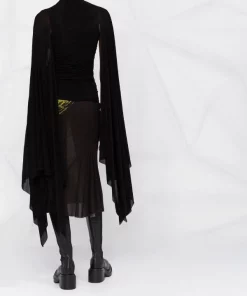( Nouvelle Collection ) Rick Owens Blouse à Manches Extra Longues Femme -Rick Owens Soldes 18240232 38967242 600