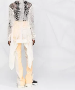 Rick Owens Cardigan à Effet Usé Femme -Rick Owens Soldes 18240237 38969895 600