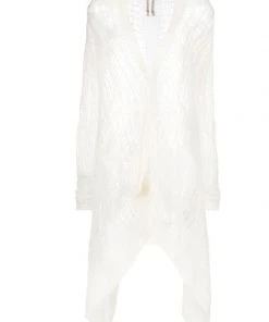 Rick Owens Cardigan à Effet Usé Femme