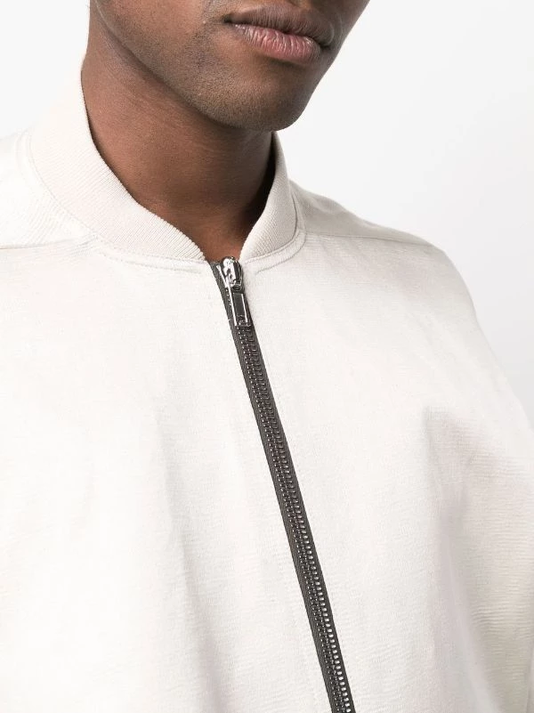 ( Nouvelle Collection ) Rick Owens 21 NATURAL Veste Bomber à Fermeture Zippée Homme 7 ( Nouvelle Collection ) Rick Owens 21 NATURAL Veste Bomber à Fermeture Zippée Homme – Image 5