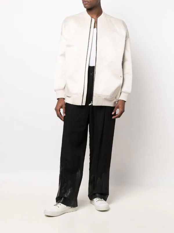 ( Nouvelle Collection ) Rick Owens 21 NATURAL Veste Bomber à Fermeture Zippée Homme 4 ( Nouvelle Collection ) Rick Owens 21 NATURAL Veste Bomber à Fermeture Zippée Homme – Image 2