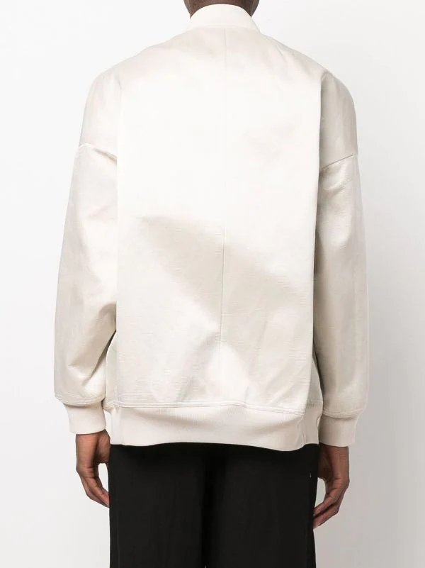 ( Nouvelle Collection ) Rick Owens 21 NATURAL Veste Bomber à Fermeture Zippée Homme 6 ( Nouvelle Collection ) Rick Owens 21 NATURAL Veste Bomber à Fermeture Zippée Homme – Image 4