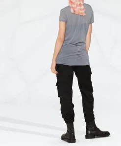 ( Nouvelle Collection ) Rick Owens Chemise à Taille Froncée 36 BRUISE -Rick Owens Soldes 18251657 38976945 600