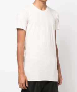 ( Nouvelle Collection ) Rick Owens T-shirt à Coupe Longue 21 NATURAL -Rick Owens Soldes 18251918 39181154 600