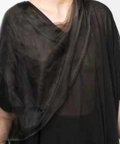 ( Nouvelle Collection ) Rick Owens 09 BLACK Haut Minerva Drapé Femme 11 ( Nouvelle Collection ) Rick Owens 09 BLACK Haut Minerva Drapé Femme -Rick Owens Soldes 18260356 39130926 600