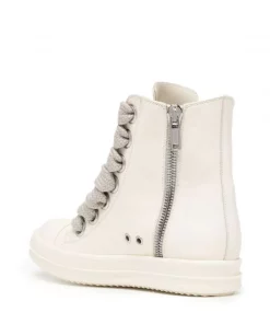 ( Nouvelle Collection ) Rick Owens Baskets Montantes à Lacets Femme -Rick Owens Soldes 18261551 39060399 600
