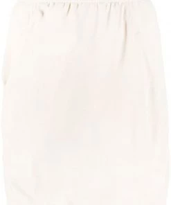 ( Nouvelle Collection ) Rick Owens 21 NATURAL Short Sarouel à Taille Haute Femme