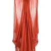 ( Nouvelle Collection ) Rick Owens 53 ORANGE Robe Plissée à Effet De Transparence Femme 2 ( Nouvelle Collection ) Rick Owens 53 ORANGE Robe Plissée à Effet De Transparence Femme -Rick Owens Soldes 18289231 39148393 600