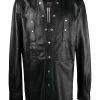 ( Nouvelle Collection ) Rick Owens Chemise Fogpocket En Cuir 9 -Rick Owens Soldes 18295999 39233364 600