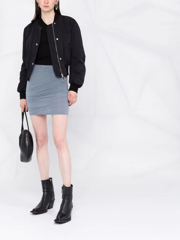 ( Nouvelle Collection ) Rick Owens 36 BRUISE Minijupe Buds à Taille Haute Femme 4 ( Nouvelle Collection ) Rick Owens 36 BRUISE Minijupe Buds à Taille Haute Femme – Image 2