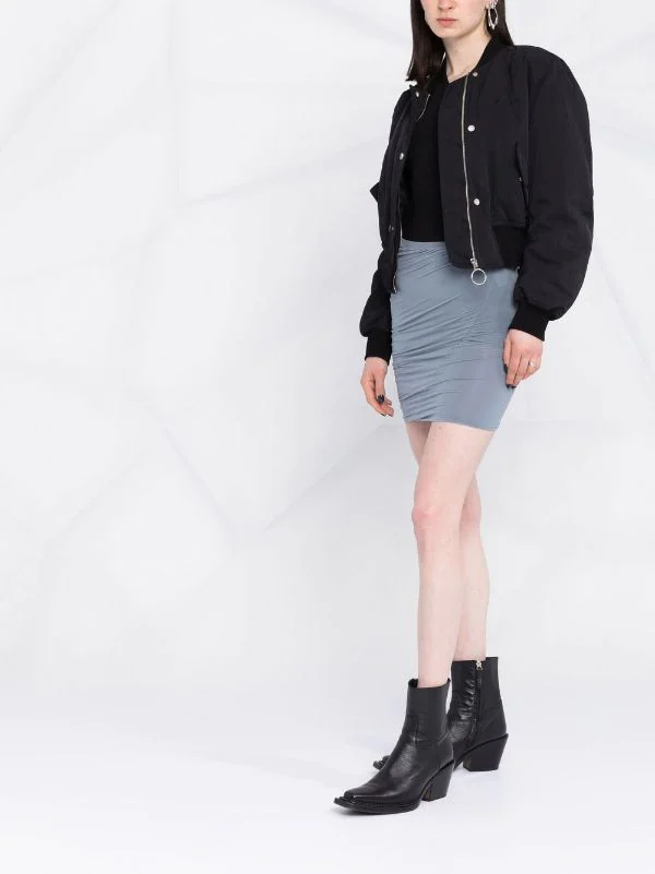 ( Nouvelle Collection ) Rick Owens 36 BRUISE Minijupe Buds à Taille Haute Femme 6 ( Nouvelle Collection ) Rick Owens 36 BRUISE Minijupe Buds à Taille Haute Femme – Image 4