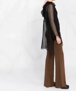 ( Nouvelle Collection ) Rick Owens Chemise En Soie à Col Bénitier 09 BLACK 11 ( Nouvelle Collection ) Rick Owens Chemise En Soie à Col Bénitier 09 BLACK -Rick Owens Soldes 18299578 39131812 600