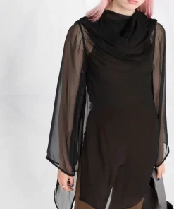 ( Nouvelle Collection ) Rick Owens Chemise En Soie à Col Bénitier 09 BLACK 12 ( Nouvelle Collection ) Rick Owens Chemise En Soie à Col Bénitier 09 BLACK -Rick Owens Soldes 18299578 39132699 600