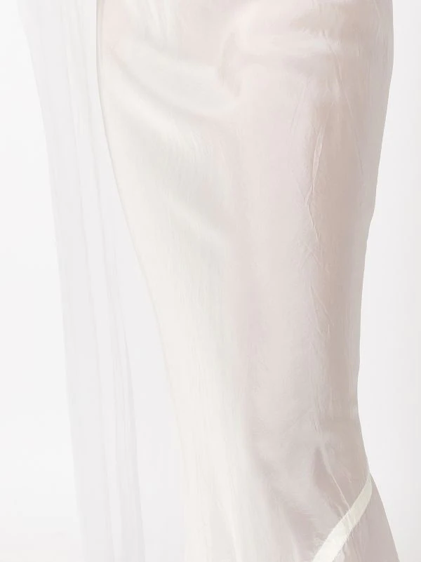 ( Nouvelle Collection ) Rick Owens Jupe Mi-longue à Design Drapé Femme 7 ( Nouvelle Collection ) Rick Owens Jupe Mi-longue à Design Drapé Femme – Image 5