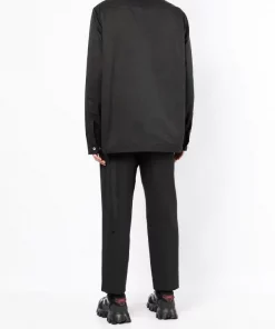 Rick Owens Surchemise à Logo Imprimé Homme -Rick Owens Soldes 18311588 39530478 600