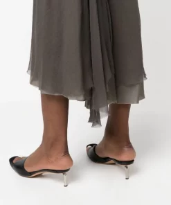 ( Nouvelle Collection ) Rick Owens Jupe Crayon à Design Asymétrique Femme -Rick Owens Soldes 18313374 39399448 600