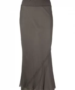 ( Nouvelle Collection ) Rick Owens Jupe Crayon à Design Asymétrique Femme
