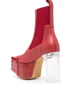 ( Nouvelle Collection ) Rick Owens Bottes Grill 115 Mm à Plateforme Homme -Rick Owens Soldes 18316461 39530595 600