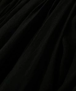 ( Nouvelle Collection ) Rick Owens Cape Transparente à Col Montant 09 BLACK -Rick Owens Soldes 18324268 39196844 600