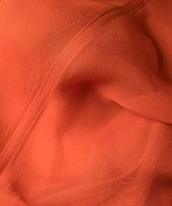 ( Nouvelle Collection ) Rick Owens Veste à Effet De Transparence 53 ORANGE -Rick Owens Soldes 18329586 39523904 600