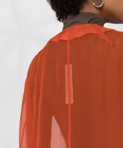 ( Nouvelle Collection ) Rick Owens Veste à Effet De Transparence 53 ORANGE -Rick Owens Soldes 18329586 39525250 600