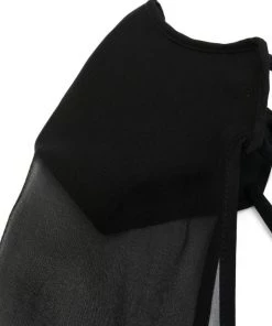 ( Nouvelle Collection ) Rick Owens Masque à Empiècements Drapés Femme -Rick Owens Soldes 18333724 39683920 600