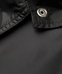 ( Nouvelle Collection ) Rick Owens 0961 BLACK/OYSTER Surchemise à Logo Poitrine Imprimé Homme -Rick Owens Soldes 18340147 39266669 600