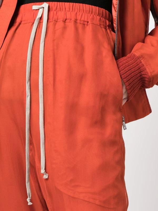 ( Nouvelle Collection ) Rick Owens Pantalon Court à Coupe Sarouel Femme 7 ( Nouvelle Collection ) Rick Owens Pantalon Court à Coupe Sarouel Femme – Image 5