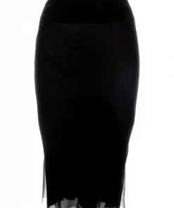 ( Nouvelle Collection ) Rick Owens 9 Jupe Crayon à Taille Haute Femme