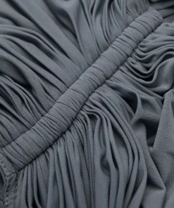 ( Nouvelle Collection ) Rick Owens 36 BRUISE Robe Longue Asymétrique Abito à Design Sans Manches Femme -Rick Owens Soldes 18345333 39594679 600