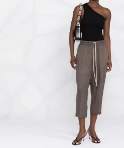 ( Nouvelle Collection ) Rick Owens Pantalon Sarouel Ă Coupe Courte 34 DUST