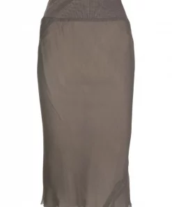 ( Nouvelle Collection ) Rick Owens 34 Jupe Crayon à Design à Empiècements Femme