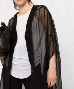 ( Nouvelle Collection ) Rick Owens Veste à Effet De Transparence Femme -Rick Owens Soldes 18398631 39628371 600